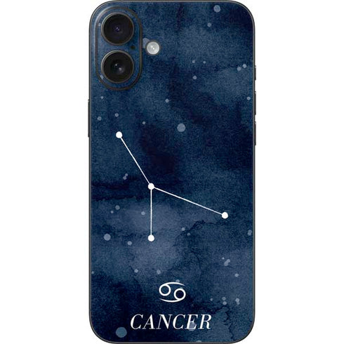 Cancer Constellation iPhone 16 Plus Skin